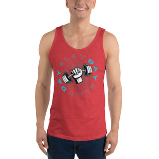 Buy red-triblend Unisex Tank Top