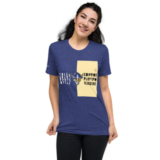 Buy navy-triblend Short sleeve t-shirt